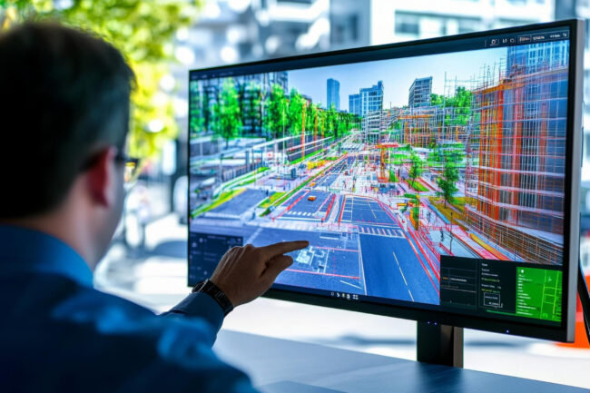 Realistic image illustrating utility mapping improves infrastructure for Darnell Technical Services