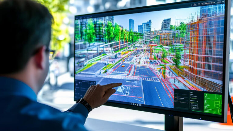 Realistic image illustrating utility mapping improves infrastructure for Darnell Technical Services